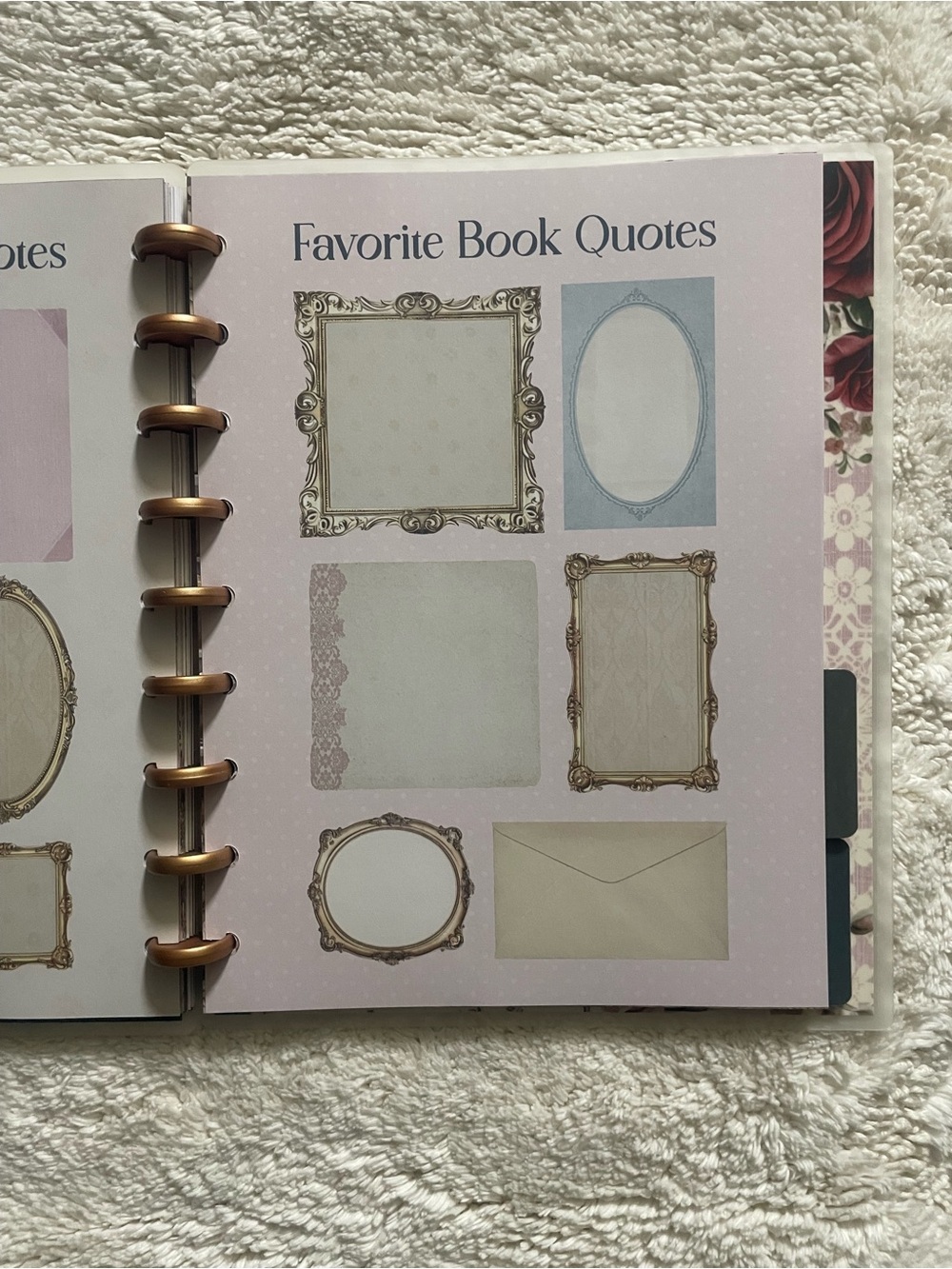 Rongrong All Booked Up A Book Lover's Journal III Discbound Reading Tracker New - Picture 7 of 9